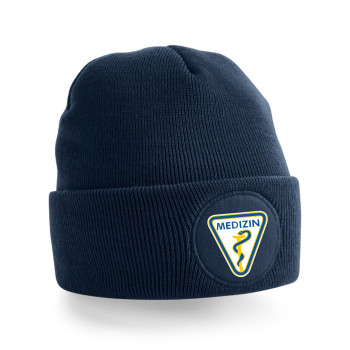SV Medizin Bad Gottleuba Strickmütze navy